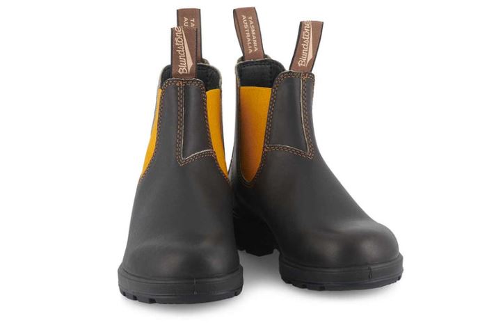 Women's Leather Boots 1919 Brown/Mustard Blundstone