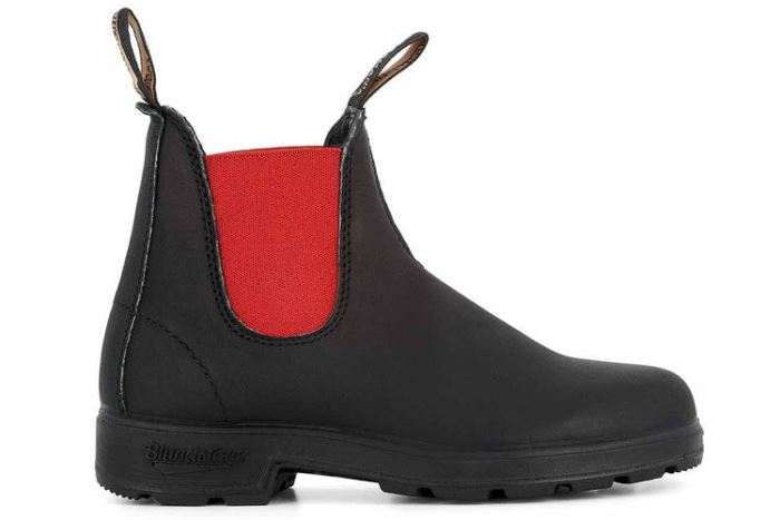 Women's Leather Boots 508 Black/Red Blundstone