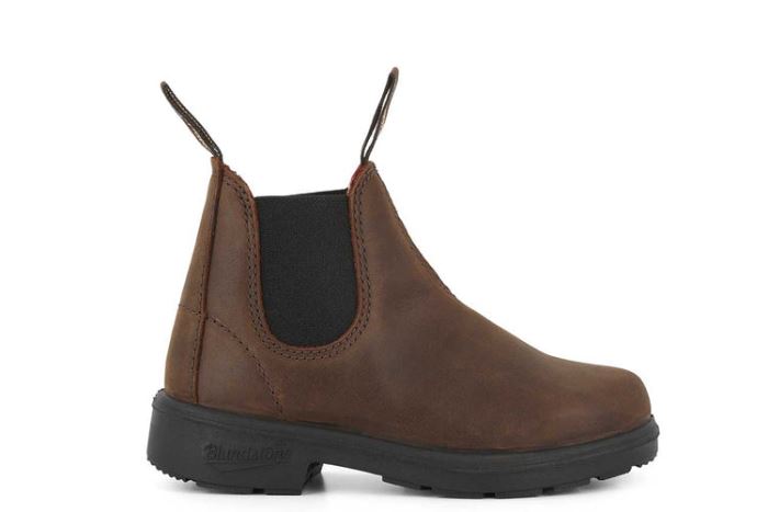 Kids Boots 1468 Antique Brown Blundstone