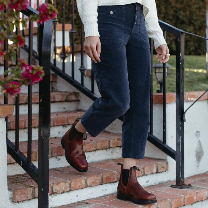 Blundstone Women's Dress Chelsea Boots Redwood