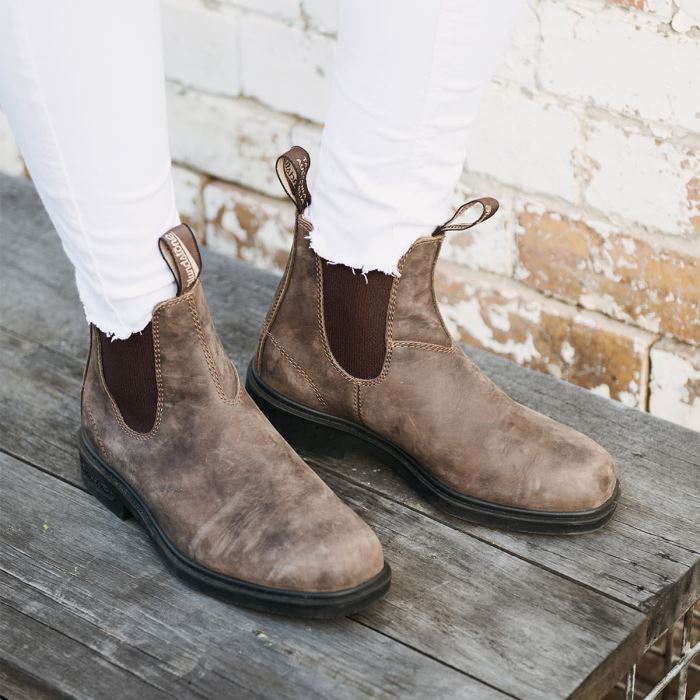 Blundstone Women's Dress Chelsea Boots Rustic Brown