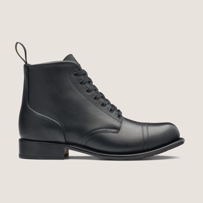 Men's Heritage Lace Up Boots Black Blundstone