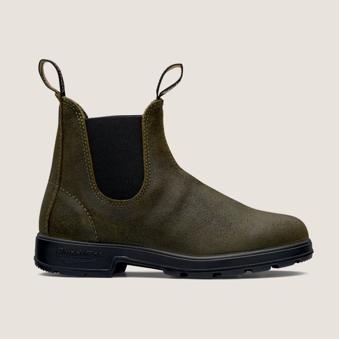 Women's Originals Suede Boots Dark Olive Blundstone