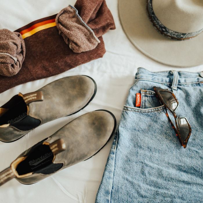 Women's Series Heeled Boots Rustic Brown Blundstone