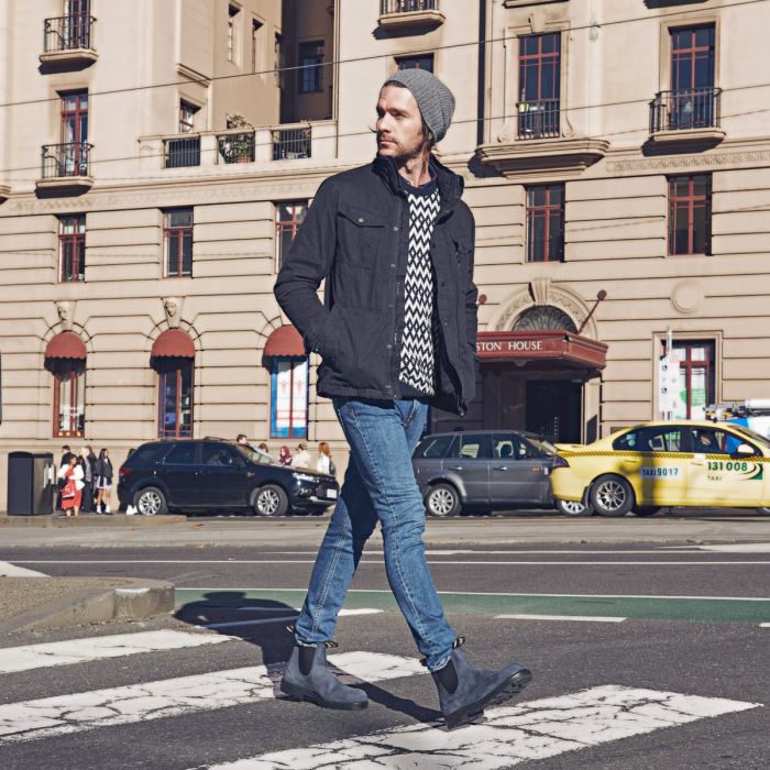 Blundstone Men's Classics Chelsea Boot Blueberry