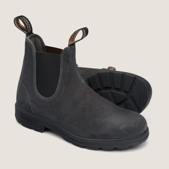 Blundstone Men's Originals Suede Boots Steel Grey Special