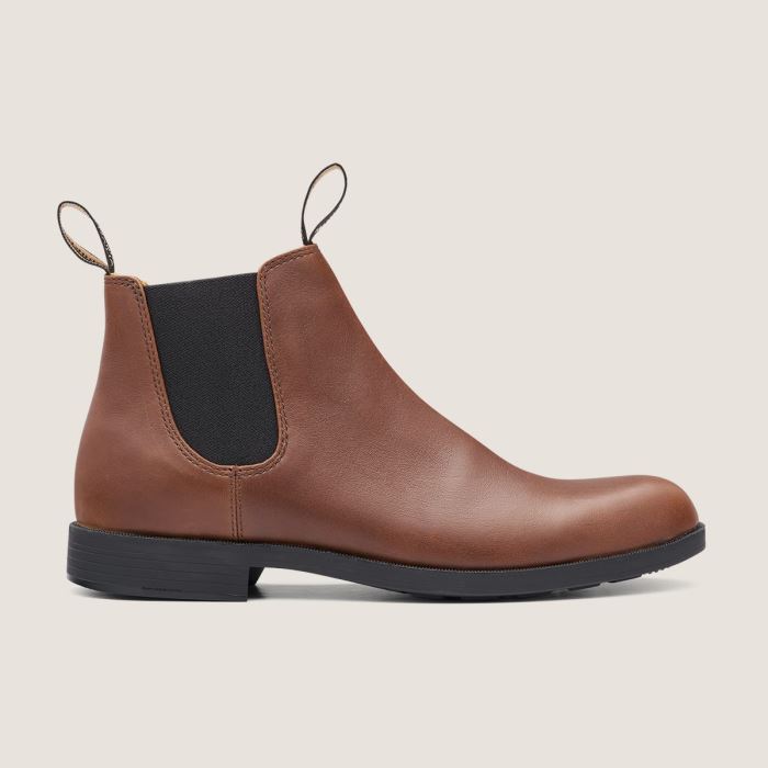 Men's Dress Ankle Boots Tan Blundstone