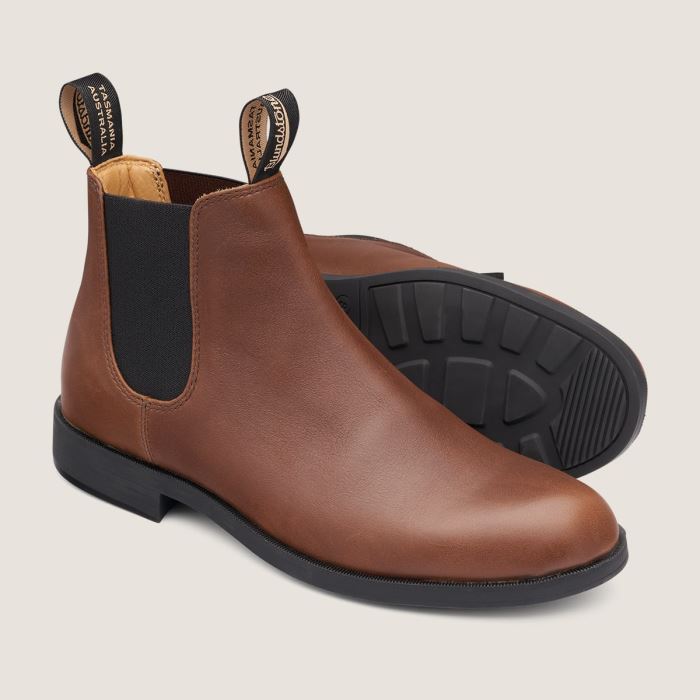 Men's Dress Ankle Boots Tan Blundstone Special