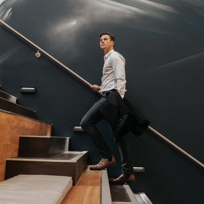 Men's Dress Ankle Boots Tan Blundstone Special