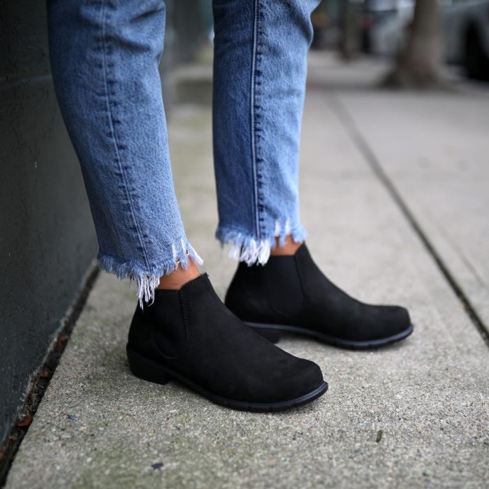 Blundstone Women's Series Ankle Boots Black Nubuck