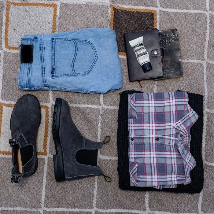 Men's Originals Chelsea Boots Steel Grey Suede Blundstone