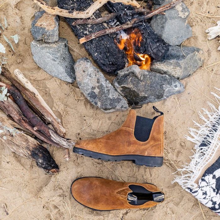 Blundstone Women's Originals Chelsea Boots Tobacco Suede