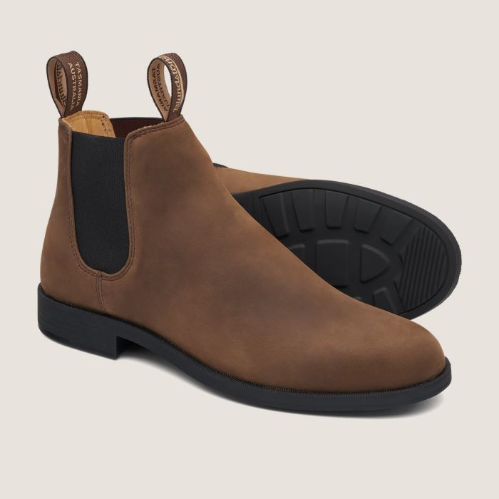 Blundstone Men's Dress Ankle Boots Brown Special