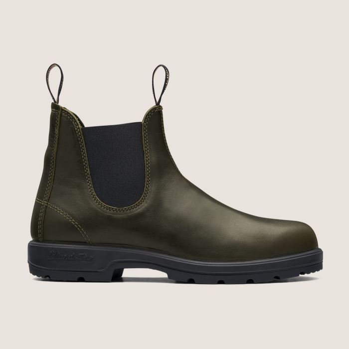 Women's Classics Chelsea Boots Green Blundstone