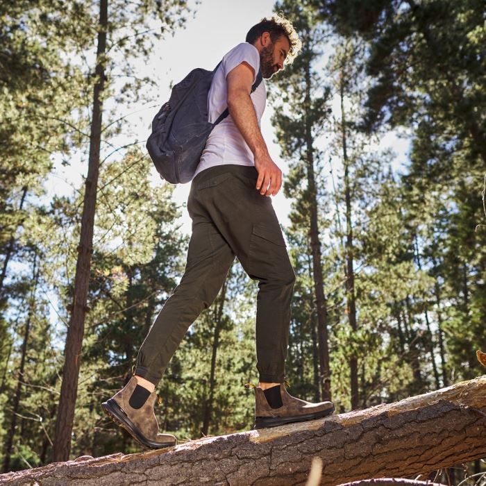 Men's Active Chelsea Boots Rustic Brown Blundstone