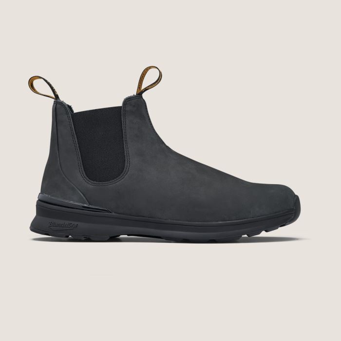 Men's Active Chelsea Boots Rustic Black Blundstone