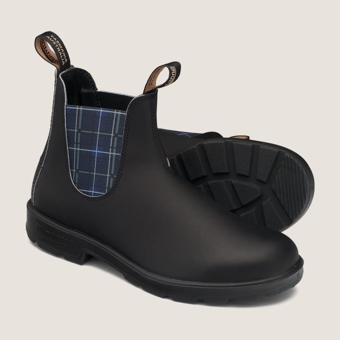 Women's Originals Chelsea Boots Black/Plaid Blundstone