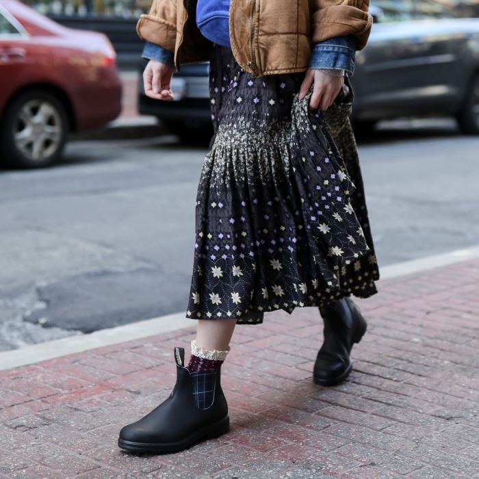Women's Originals Chelsea Boots Black/Plaid Blundstone