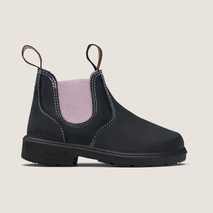 Blundstone Kids' Series Chelsea Boots Navy/Pink