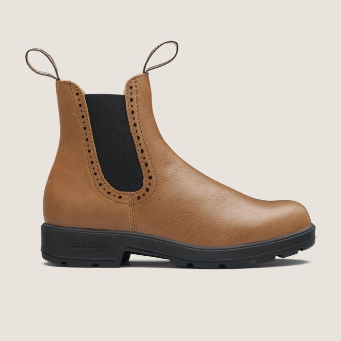 Women's Originals High Top Boots Camel Blundstone