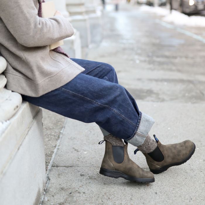 Women's All-Terrain Thermal Chelsea Boots Rustic Brown Blundstone
