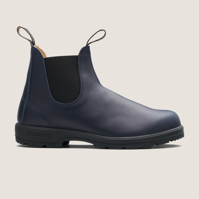 Men's Classics Chelsea Boots Navy Blundstone