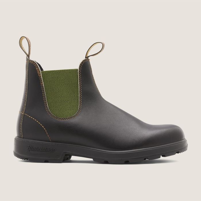 Men's Originals Chelsea Boots Stout Brown/Olive Blundstone Special