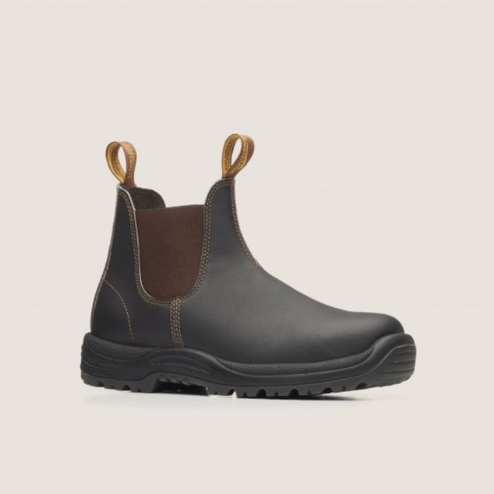 Work Series Chelsea Boots Stout Brown Blundstone