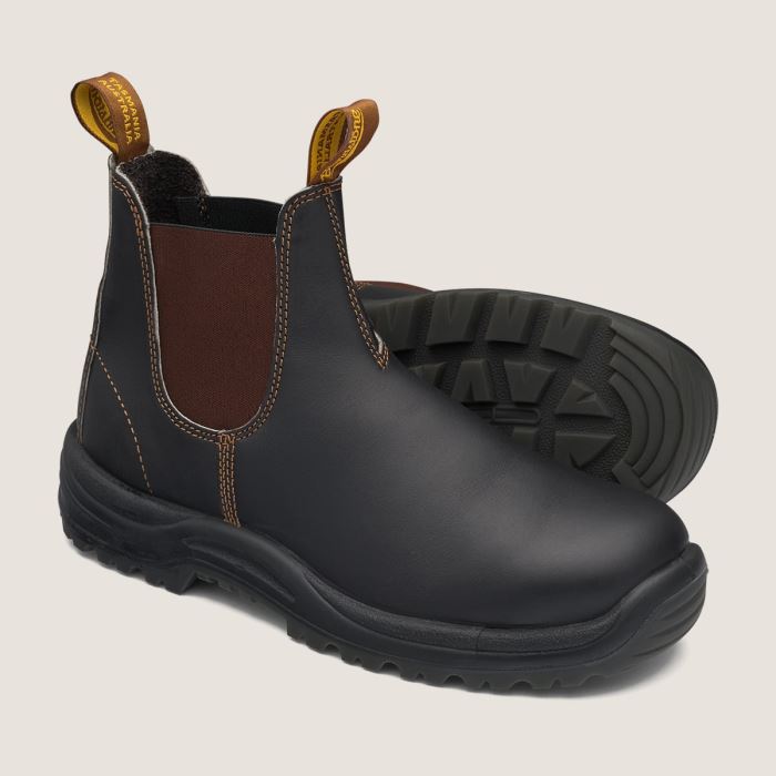 Work Series Chelsea Boots Stout Brown Blundstone