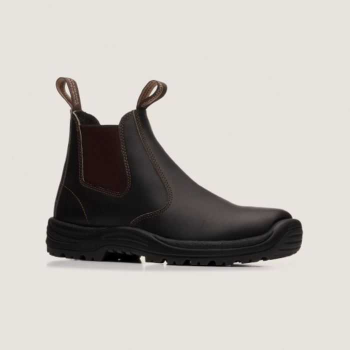 Work Series Chelsea Blundstone Boots Stout Brown