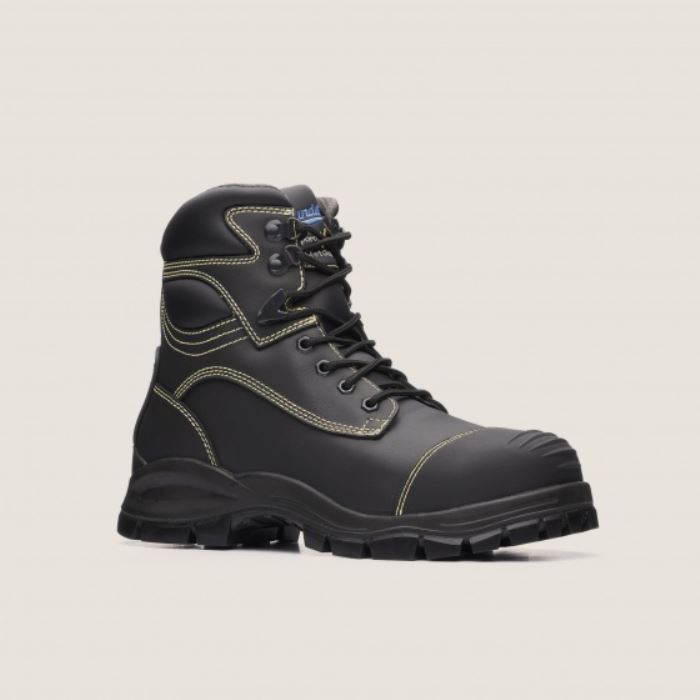 Blundstone Work Series Lace Up Boots Black