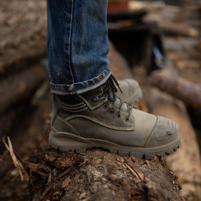 Blundstone Work Series Lace Up Boots Black