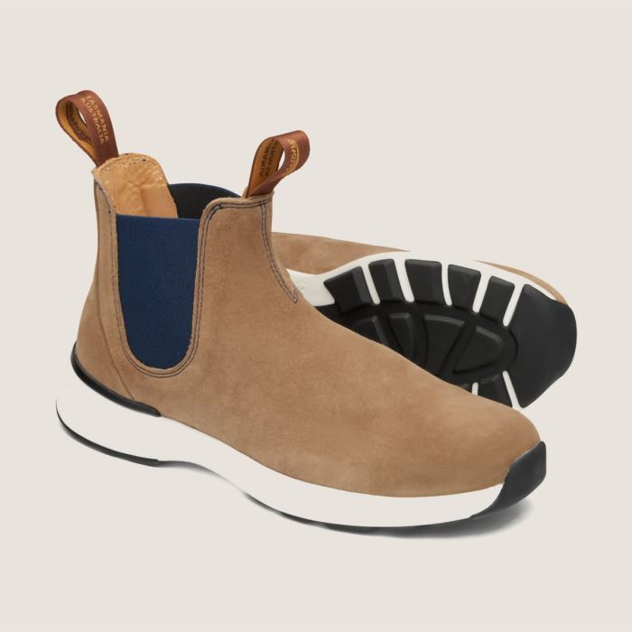 Women's Active Chelsea Boots Sand/Navy Blundstone