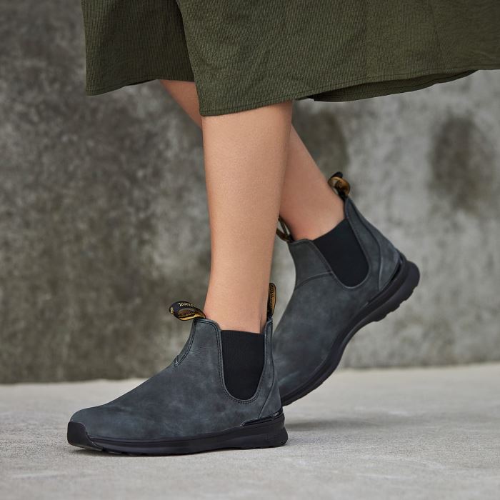 Women's Active Chelsea Boots Rustic Black Blundstone