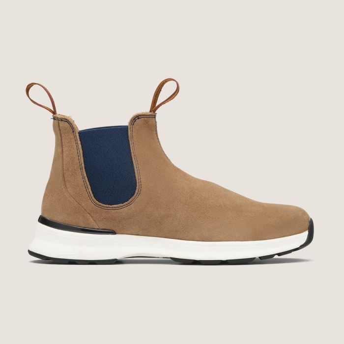 Men's Active Chelsea Boots Sand/Navy Blundstone Special