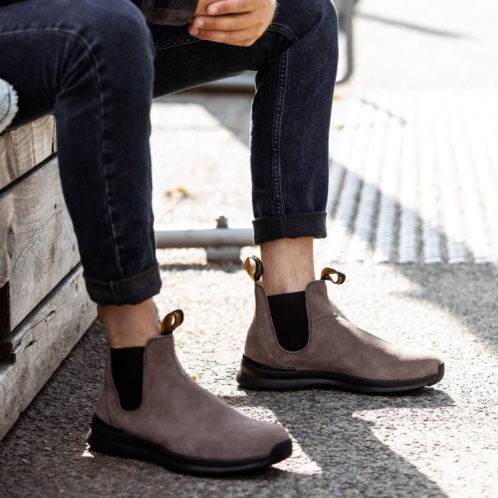 Blundstone Men's Active Chelsea Boots Dark Grey Special